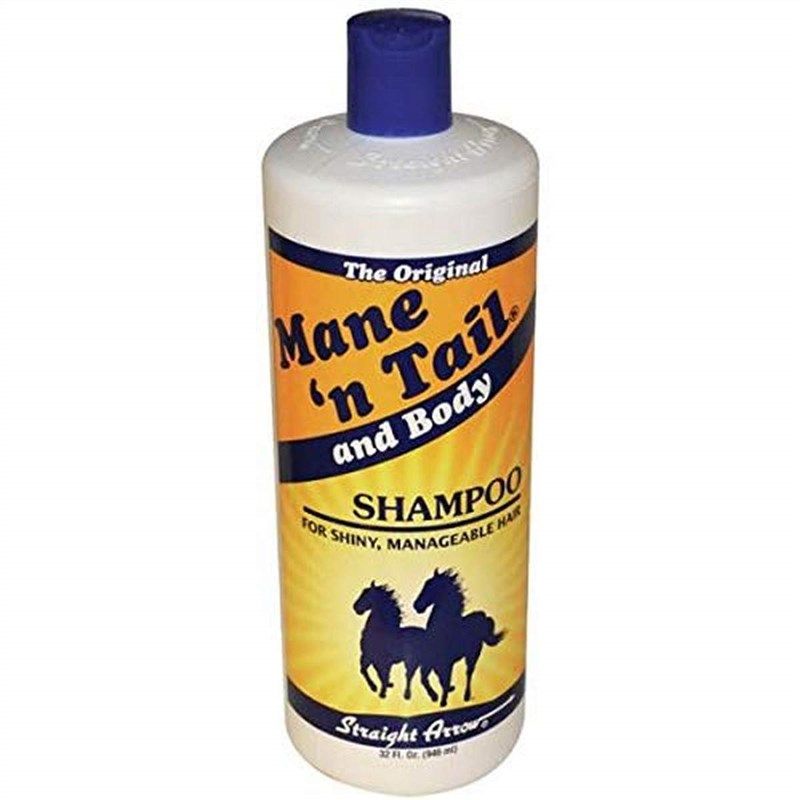 mane tail body shampoo ounce 로고