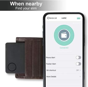 img 1 attached to Waterproof Wallet, Passport, and Suitcase Finder – Built-in Long-Life Battery for Easy Item Location