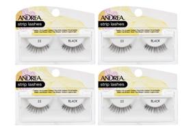 img 4 attached to 💁 Andrea False Lashes Style 53 - Black: Enhance Your Look with 4 Pairs