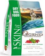 forza10 legend sensitive skin dog food - grain free dry formula with curative herbs - premium quality wild caught anchovy flavor - for adult dogs - pack of 1 logo