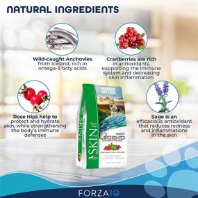 img 2 attached to Forza10 Legend Sensitive Skin Dog Food - Grain Free Dry Formula with Curative Herbs - Premium Quality Wild Caught Anchovy Flavor - for Adult Dogs - Pack of 1