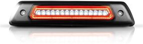 img 4 attached to 🚦 OPT7 09-14 For F150 3rd Brake Light LED Third Brake Light, Smoked DOT Certified Upgrade - Runner Series - High Power Cree XM