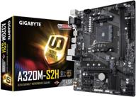 материнская плата gigabyte ga-a320m-s2h - amd ryzen am4, microatx, 2x ddr4, hdmi, realtek alc887, 3x pcie, usb 3.1 gen 1, lan. логотип