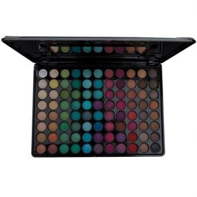 img 2 attached to Enhance your Beauty with Bebeautiful's Professional Makeup Eyeshadow Palette, 88-Color Palette, Matte Finish - includes Applicators