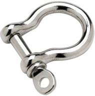 🔗 marine grade stainless steel bow shackles - 1/8" for durability and versatility логотип