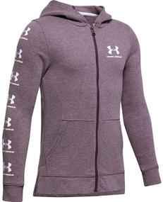 img 4 attached to Under Armour Rival Hoodie Black Boys' Clothing