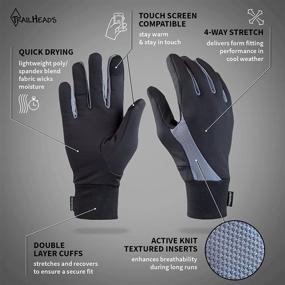 img 3 attached to 🏃 TrailHeads Running Gloves: Lightweight & Touchscreen-Friendly for Enhanced Performance