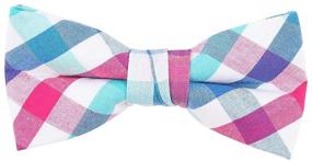 img 2 attached to 🎄 Deck the Halls with the Born Love Christmas Holiday Multicolored Boys' Bow Ties