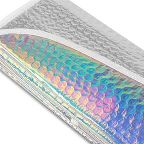 img 2 attached to 🚘 BDK Sharper Image Iridescent Mermaid Hologram Sun Shade: Chameleon Front Windshield Shade for Car Truck SUV - 58 x 27 Inch