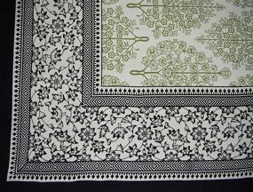 img 2 attached to 🌸 Elegant French Floral Tablecloth: India Arts Unveils a Stunning Addition to Your Dining Décor!