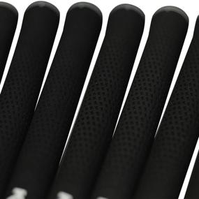 img 2 attached to 🏌️ Enhance Your Golf Experience with Karma 8 Piece Men's Jumbo Golf Grips - Oversize Pro Velvet Black Grip Set Pack (+1/16" Larger Than Standard Grips)