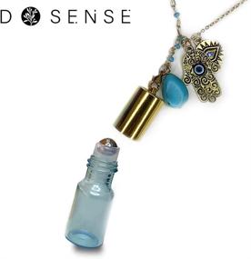 img 3 attached to DSENSE Essential Roller Bottles Necklace