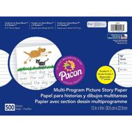 📝 pacon multi-program picture story paper: 12"x9", d'nealian (k) and zaner-bloser (1) - 500 sheets bundle logo