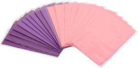 img 3 attached to 20-Pack Microfiber Cleaning Cloths for Smartphones, Laptops, Tablets, Lenses, 📱 LCD Monitors, TVs, Cameras, Eyeglasses, Optics, etc. (Purple + Pink) by ColorYourLife