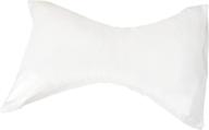💆 relieve pain & headaches with dmi neck pillow for cervical support - medium, removable cover, white logo