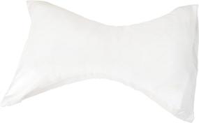 img 4 attached to 💆 Relieve Pain & Headaches with DMI Neck Pillow for Cervical Support - Medium, Removable Cover, White