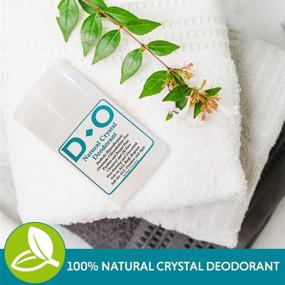 img 1 attached to D-O 100% Natural Crystal Deodorant Wide Stick (6 Pack) - Aluminum Chlorohydrate & Chemical Free