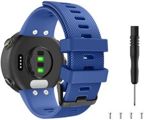 img 4 attached to MoKo Band Compatible With Garmin Forerunner 45/Forerunner 45S/Swim 2 Wearable Technology
