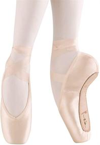 img 3 attached to 🩰 Pink Satin Ballet Dance Shoes for Girls and Women - Bezioner Ballet Pointe Shoes with Sewn Ribbon and Silicone Toe Pads