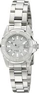 ⌚ женские часы invicta 7066 signature swiss quartz silver - аналоговый дисплей логотип