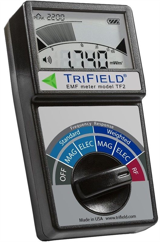 trifield emf meter model tf2 로고