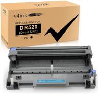 v4ink 1pk compatible dr-620 dr-520 drum replacement for brother dr520 dr620 drum - hl-5250dn hl-5340d hl-5370dw mfc-8480dn mfc-8690dw mfc-8860dn mfc-8890dw dcp-8060 dcp-8065dn printer logo
