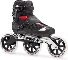 img 4 attached to 🔥 Ultimate Performance Rollerblade Endurace Pro 125: Premium Adult Fitness Inline Skate in Black and Red