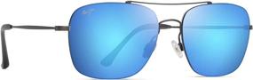 img 3 attached to Maui Jim Polarized Sunglasses Gunmetal Outdoor Recreation
