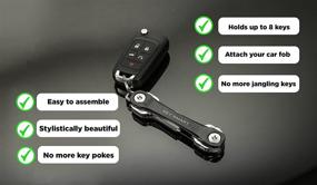 img 2 attached to Streamline Your Keys with KeySmart Flex Compact Keychain Organizer