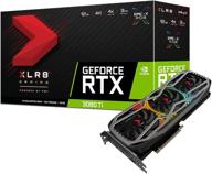 pny geforce rtx 3080 ti 12 гб игровая графическая карта с системой охлаждения xlr8 triple fan cooling и epic-x rgb логотип