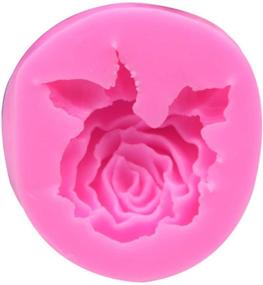 img 3 attached to 🌹 Versatile 3D Flower Silicone Mold for Soap Making, Candle & Cake Decoration: Rose Shape Mold for Resin, Chocolate, Handmade Soap, Candy, Fondant, Biscuit Mold