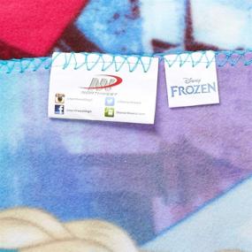 img 2 attached to 🥶 Disney Frozen Fleece Throw Blanket - Soft & Warm (Amazing Adventure), One Size, Multi - Perfect for Snuggling!