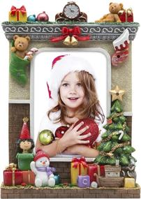 img 1 attached to 🎄 Premium 5x7 LED Light Up Christmas Picture Frame - Fine Photo Gifts