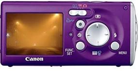 img 3 attached to 📷 Усовершенствованная камера Canon SD30 5MP Digital Elph с оптическим зумом 2,4x в удивительном ярком фиолетовом цвете