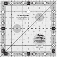 effortlessly create stunning quilts with creative grids perfect 5 ruler - cgrperf5 logo