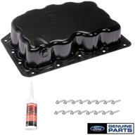 🔧 enhanced oem steel oil pan upgrade kit incl. bolts & rtv | compatible with 2011-2016 ford 6.7 powersroke diesel f-250 f-350 logo