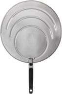 🍳 stainless steel splatter screen with folding handle - oxo good grips: enhance your cooking experience logo