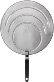 img 4 attached to 🍳 Stainless Steel Splatter Screen with Folding Handle - OXO Good Grips: Enhance Your Cooking Experience