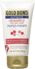 img 2 attached to 🤲 Value Pack of 3: Gold Bond Diabetics’ Dry Skin Relief Hand Cream, 2.4 Ounces Each - Enhance SEO!