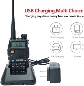 img 2 attached to Baofeng Battery Charger 100v-240v with US Adapter and USB Charger Cable for DM-5R UV-5R UV-5RA UV-5RE BF-F8HP UV-5X3 UV-R3 V2+ Plus Series Two-Way Radio Walkie Talkie