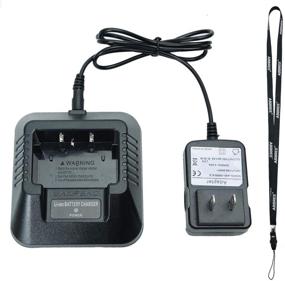 img 4 attached to Baofeng Battery Charger 100v-240v with US Adapter and USB Charger Cable for DM-5R UV-5R UV-5RA UV-5RE BF-F8HP UV-5X3 UV-R3 V2+ Plus Series Two-Way Radio Walkie Talkie