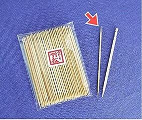 img 4 attached to 🪥 Takematsu Extra Thin Toothpicks Superfine 0.04inch (100): A Must-Have Oral Care Essential