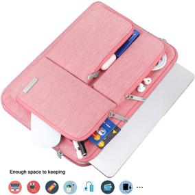 img 1 attached to Lacdo 360° Protective Laptop Sleeve Case For 13 Inch New MacBook Pro A2338 M1 A2251 A2289 A2159 A1989 A1706 A1708