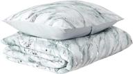 поп шоп одеяло "мраморы" серебряное логотип