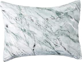 img 3 attached to Pop Shop Marble Comforter Silver
