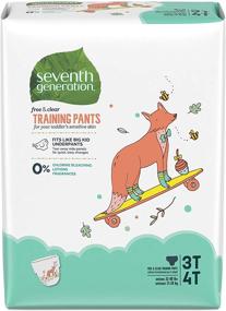 img 4 attached to Get 88 Large Seventh Generation Baby & Toddler Training Pants for Size 3T-4T