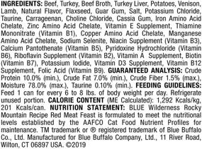 img 3 attached to 🐾 Blue Buffalo Wilderness Rocky Mountain Recipe: High-Protein Grain-Free Wet Cat Food (Pack of 24)