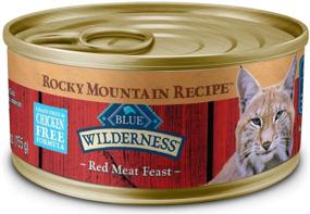img 4 attached to 🐾 Blue Buffalo Wilderness Rocky Mountain Recipe: High-Protein Grain-Free Wet Cat Food (Pack of 24)