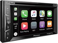 📻 pioneer avh-1400nex 6.2" двойная din встроенная dvd-приемник next-gen - bluetooth, apple carplay и готовность к siriusxm логотип