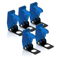 💙 mgi speedware safety flip covers: 5-pack for bat-handle toggle switch in blue logo